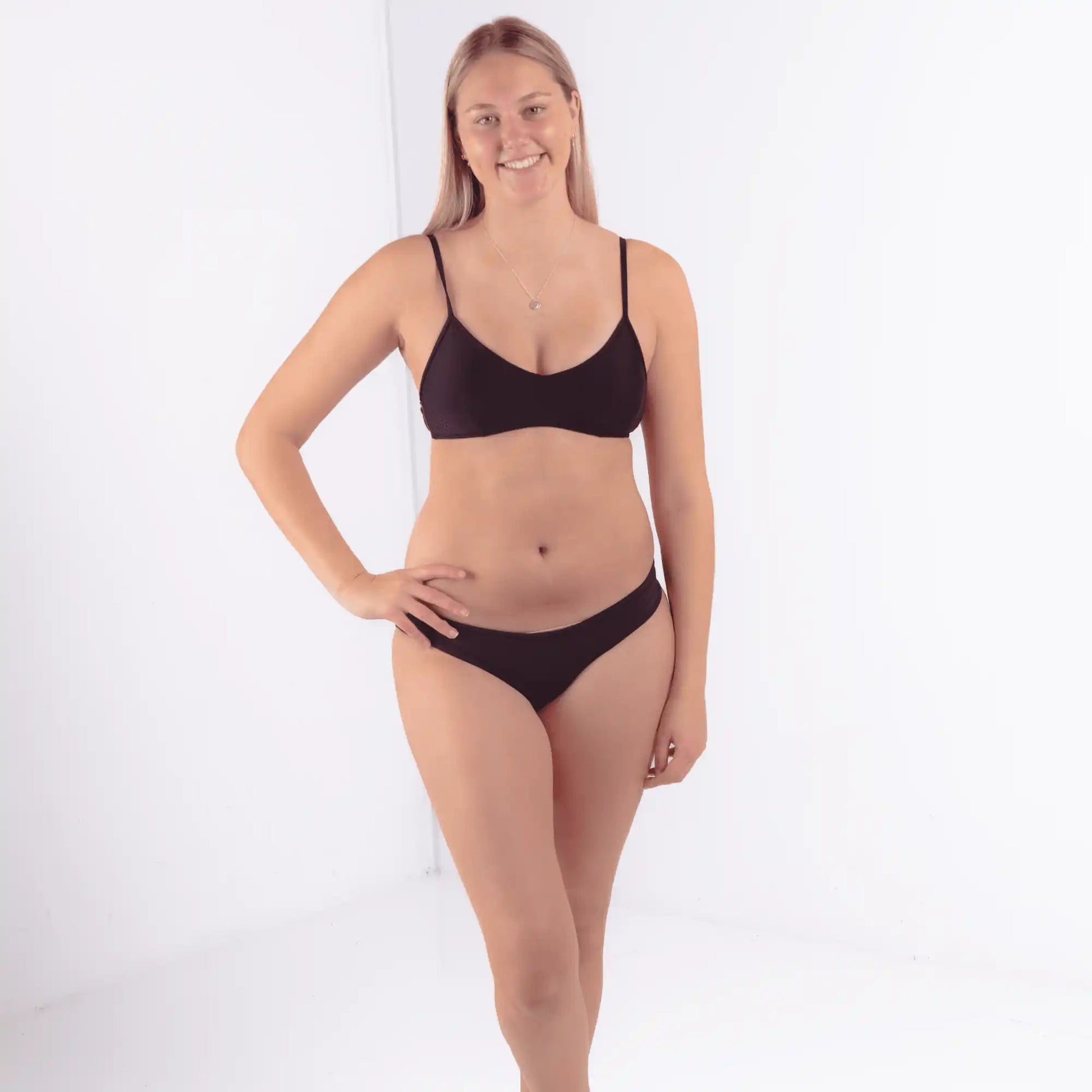 The Kass Hipster Bikini Bottom - Period Proof - Petaluda Swim